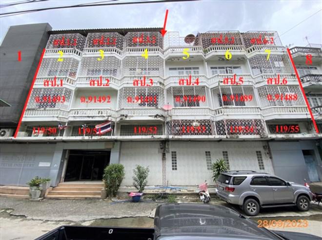 อาคารพาณิชย์หลุดจำนอง ธ.ธนาคารกสิกรไทย กรุงเทพมหานคร เขตบางบอน บางบอนใต้